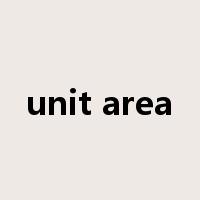 unit area是什么意思