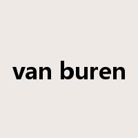 van buren是什么意思