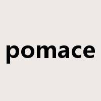 pomace是什么意思