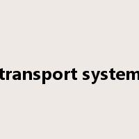 transport system是什么意思