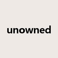 unowned是什么意思