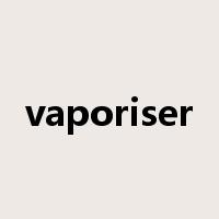 vaporiser是什么意思