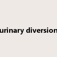 urinary diversion是什么意思