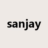 sanjay是什么意思