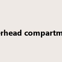 overhead compartment是什么意思