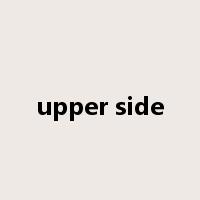 upper side是什么意思
