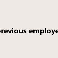 previous employer是什么意思