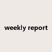 weekly report是什么意思