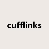 cufflinks是什么意思