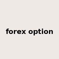 forex option是什么意思