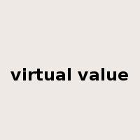 virtual value是什么意思