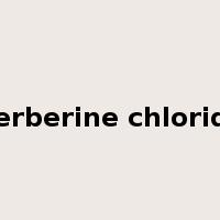 berberine chloride是什么意思