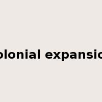 colonial expansion是什么意思