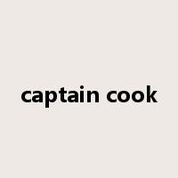 captain cook是什么意思