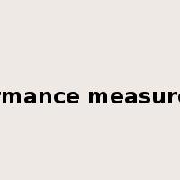performance measurement是什么意思