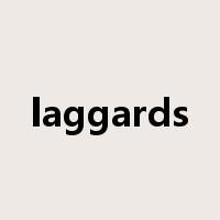 laggards是什么意思