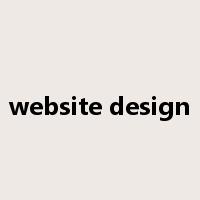 website design是什么意思