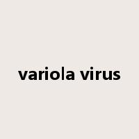 variola virus是什么意思