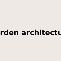 garden architecture是什么意思