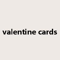 valentine cards是什么意思