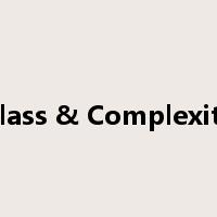 Class & Complexity是什么意思