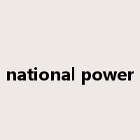 national power是什么意思