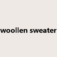woollen sweater是什么意思