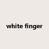 white finger是什么意思
