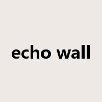 echo wall是什么意思