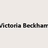 Victoria Beckham是什么意思
