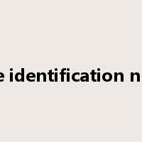 vehicle identification number是什么意思