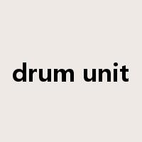 drum unit是什么意思