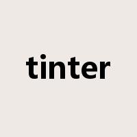 tinter是什么意思