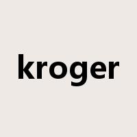kroger是什么意思