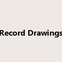 Record Drawings是什么意思