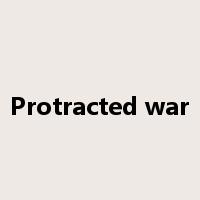 Protracted war是什么意思