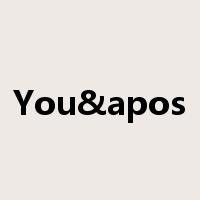 You&apos是什么意思