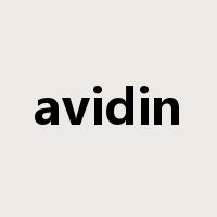 avidin是什么意思