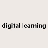 digital learning是什么意思