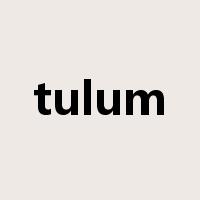 tulum是什么意思