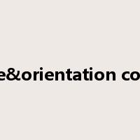 angle&orientation control是什么意思