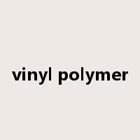 vinyl polymer是什么意思