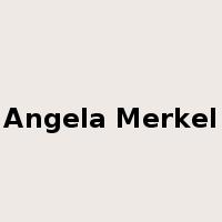 Angela Merkel是什么意思