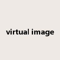 virtual image是什么意思