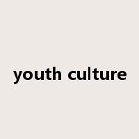 youth culture是什么意思