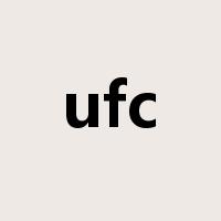 ufc是什么意思