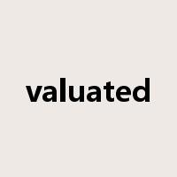 valuated是什么意思