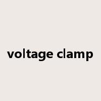 voltage clamp是什么意思