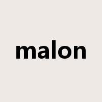 malon是什么意思