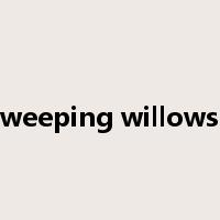 weeping willows是什么意思